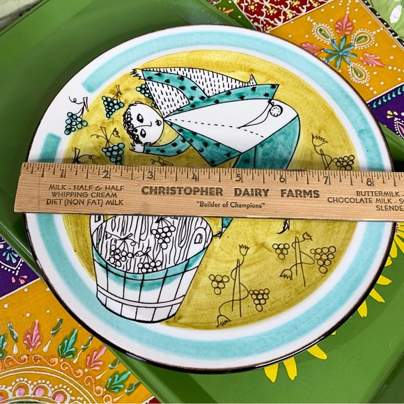 Luzern Handarbeit Ceramic Plate - Picture 5 of 7